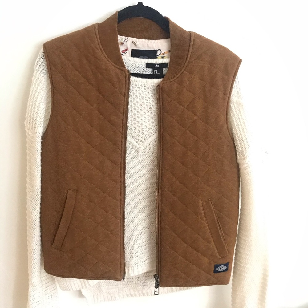 Quilted DJAB Caramel Vest